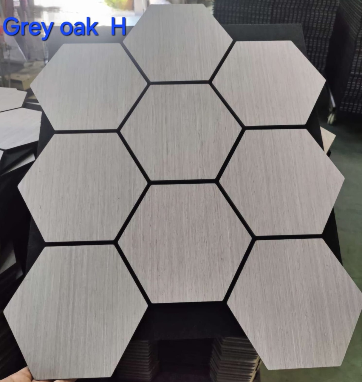 Panou Acustic Hexagonal, 567 x 693 x 18 mm