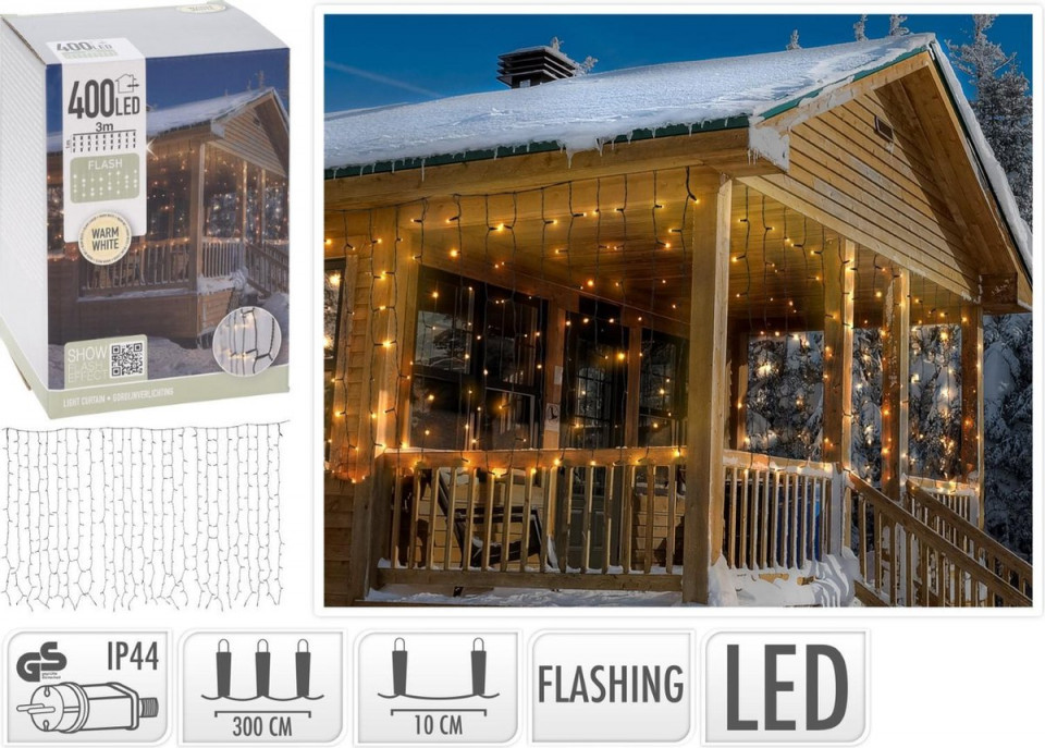 Perdea de luminite Karll, 3 x1 m