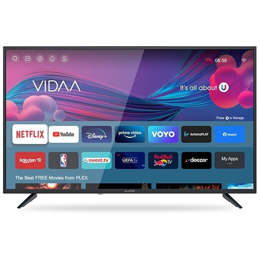 RESIGILAT Televizor Allview 43iPlay6000-F, 108 cm, Smart TV, FullHD, LED, Clasa E, Negru