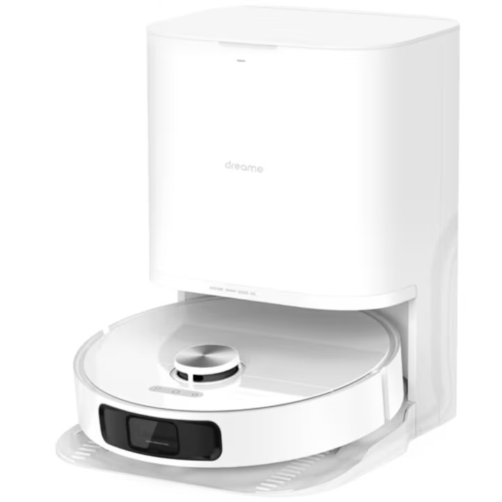 Robot de Aspirare Dreame L10 Prime, aspirator si mop, LDS, 5200 mAh, recipient praf 450 ml, recipient apa 80 ml, 60W, statie de colectare inteligenta