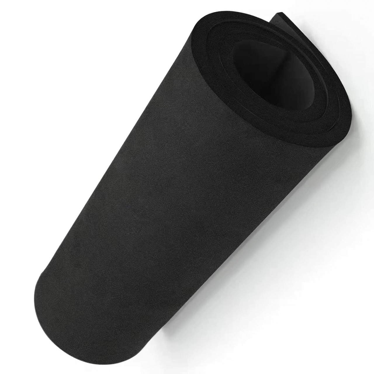 Rola de spuma Eva pentru proiecte DIY Mearcooh, negru, 124.5 x 35 x 0.6 cm