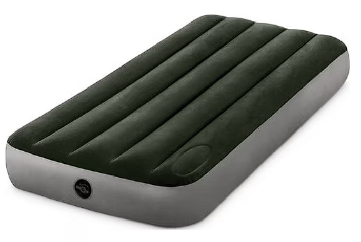 Saltea Intex Downy AirBed, pompa integrata, 76x191x25cm, Resigilat, Grad A