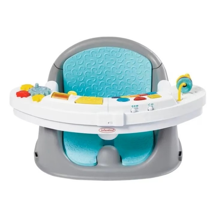 Scaun de masa pentru bebe Infantino 3 in 1 cu muzica si lumini