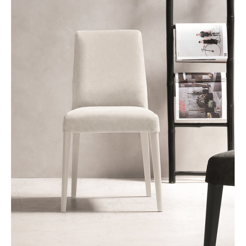 Set de 2 scaune tapitate Cornish, alb, 86 x 48 x 58 cm image2