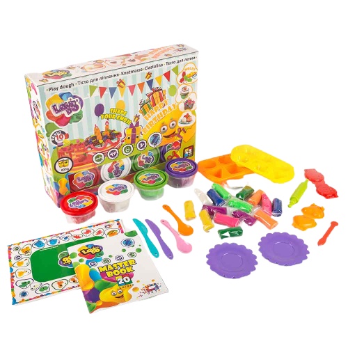 Set de modelat plastilina, Lovin\'Do - HAPPY BIRTHDAY 2