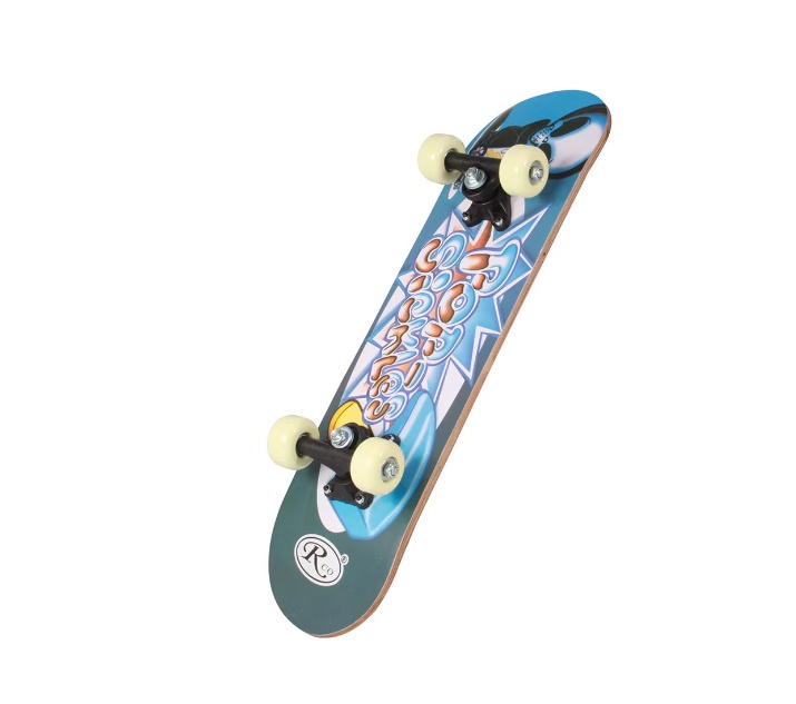 Skateboard copii lemn RCO, 61 cm, HB2003F