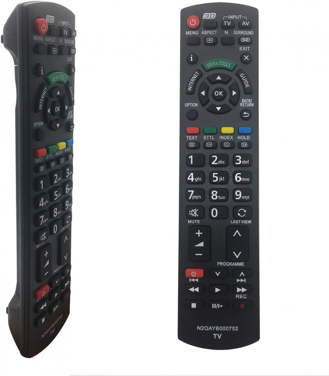 Telecomanda pentru LCD LED Panasonic FOXRMT, plastic, negru, 21,5 x 2,5 x 5 cm 215
