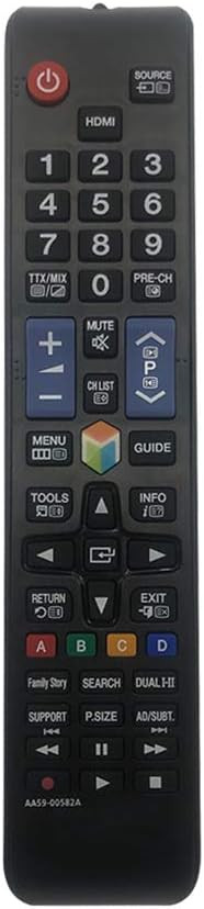 Poze Telecomanda universala pentru Samsung TV Riry, ABS, multicolor, 23 x 3 x 4,5 cm