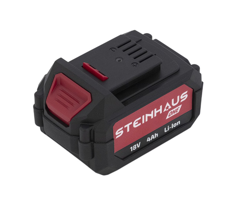 Acumulator Steinhaus ONE 18V, PRO-ONE-BAT4, 18V Li-Ion, capacitate 4Ah, energie 72Wh, Resigilat, Grad A