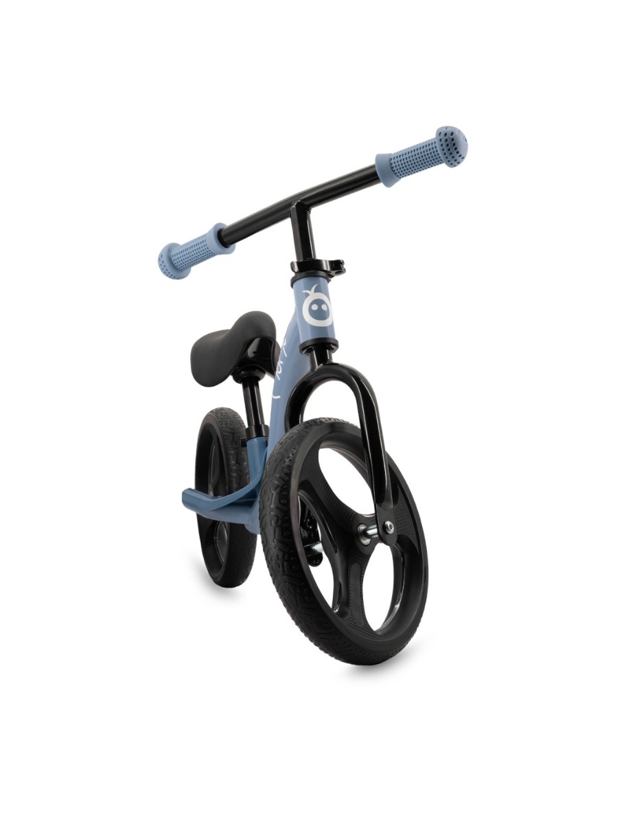 Bicicleta fara pedale cu roti led , Momi Isoka - Blue