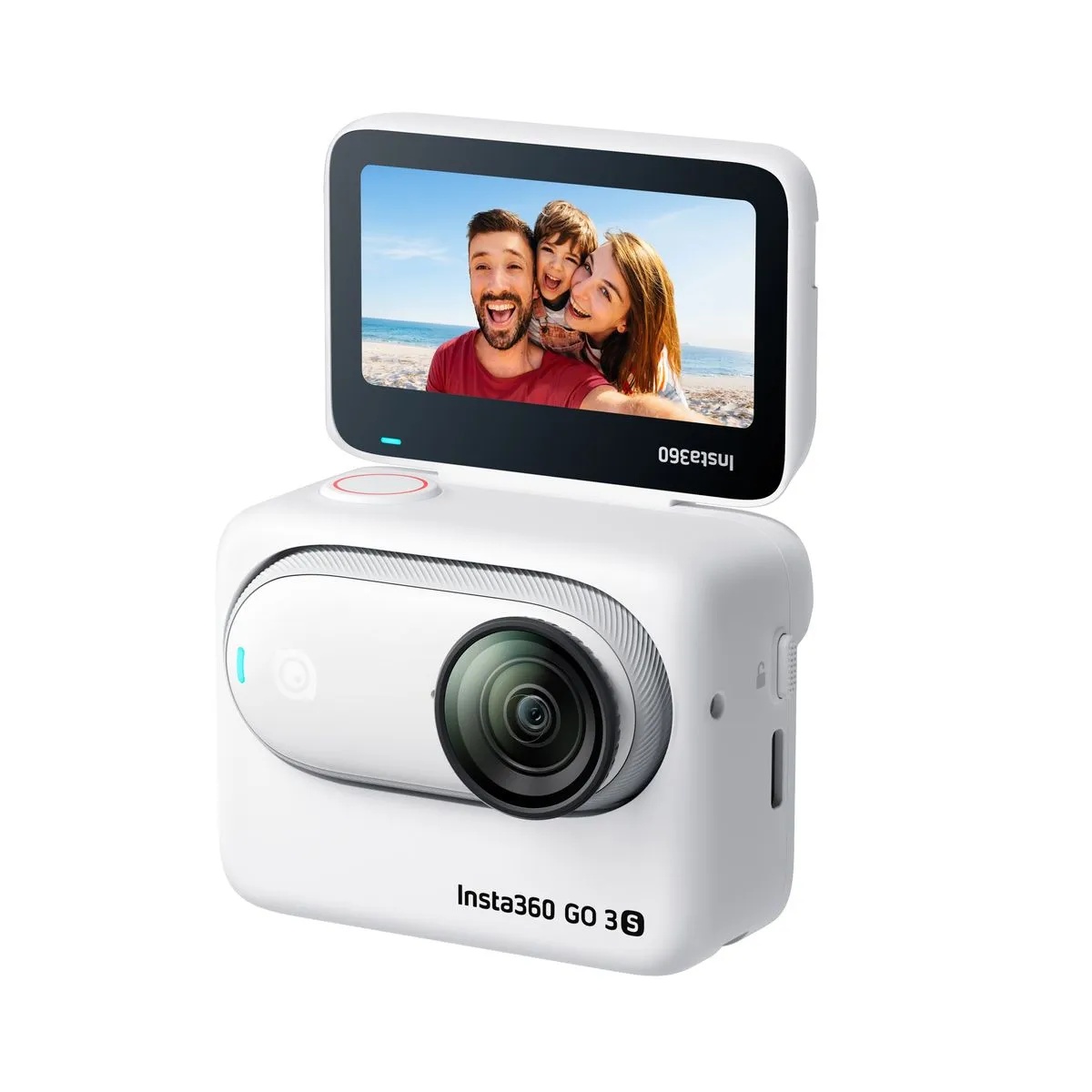 Camera video sport Insta360 GO3, 64GB, Waterproof, Alb, RESIGILATA, 1 AN GARANTIE