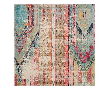 Poza Covor Jade, patrat, textil, multicolor, 201 x 201 cm