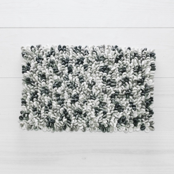 Covoras baie LOOPIE 60x90 cm gray