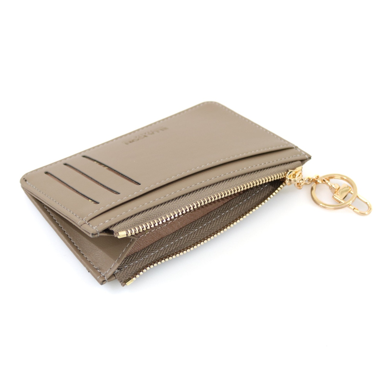 Etui pentru carduri Casual, Ella Icon, Maro, 14x9cm