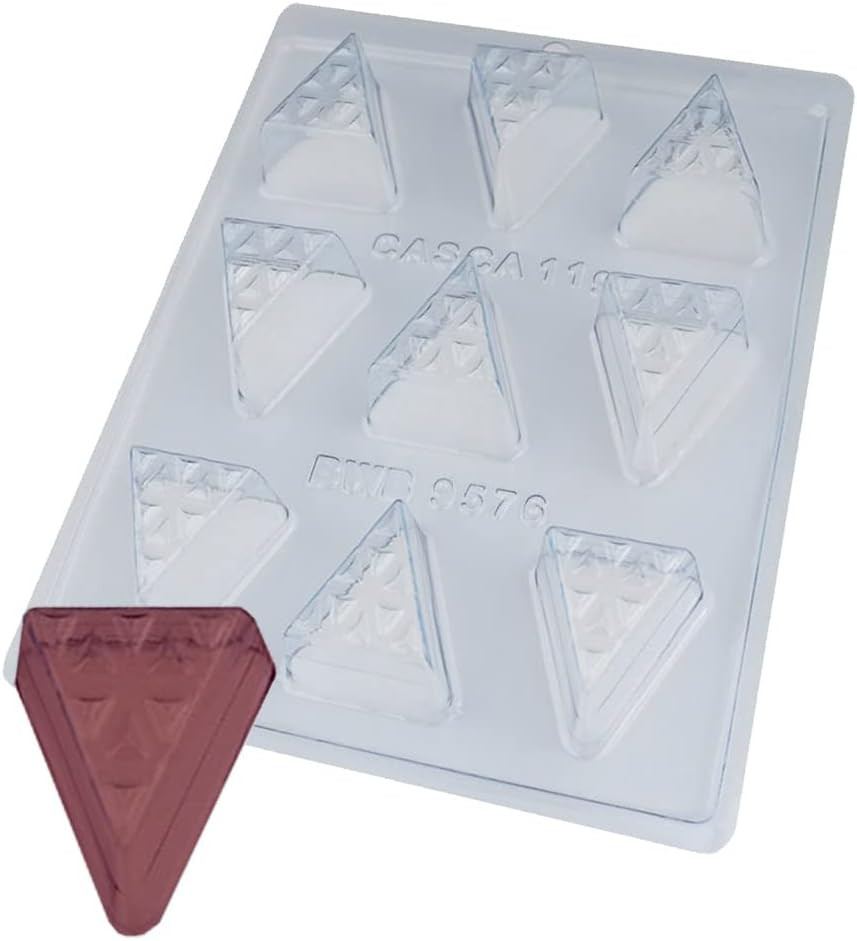 Poze Forma pentru ciocolata BWB 9576, silicon/plastic, transparent, 18,5 x 24 cm