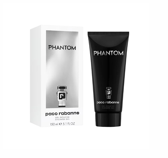 Gel de dus Paco Rabanne, Phantom, Barbati, 150 ml, Resigilat, Grad B