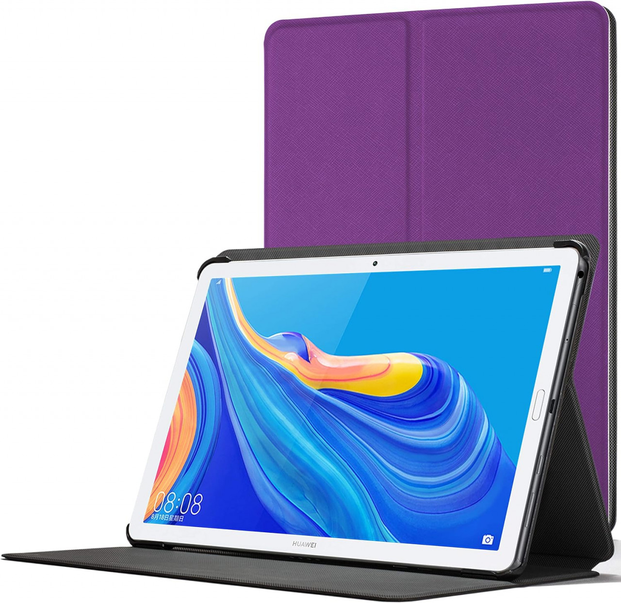 Husa de protectie pentru Huawei Mediapad M6 FOREFRONT CASES, policarbonat, mov, 10.8 inchi