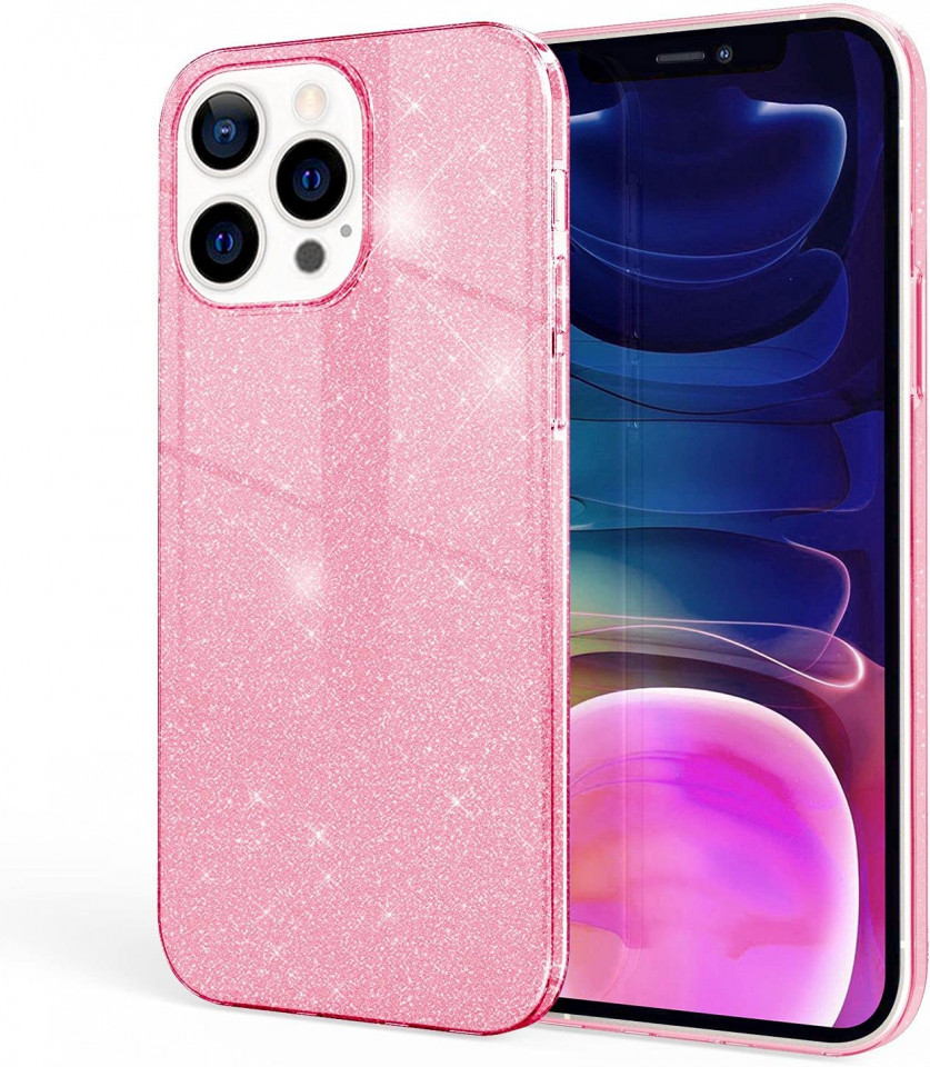 Husa de protectie pentru iPhone 13 PRO Nalia, silicon, roz, 6,1 inchi 61 imagine noua idaho.ro