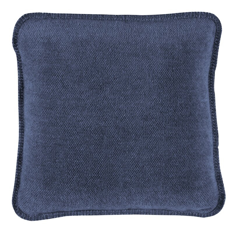 Husa pentru perna Aura, bumbac, albastru, 50 x 50 cm Textile 2023-02-08
