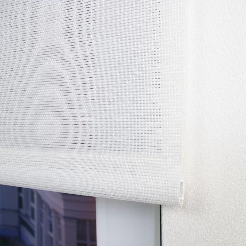 Jaluzea 17 Stories, poliester, alb, 92 x 180 cm