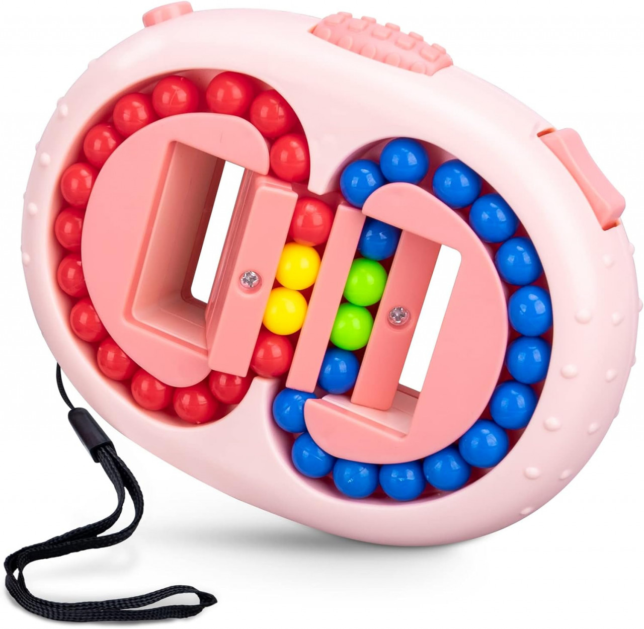 Jucarie senzoriala pentru copii Pearoft, ABS, multicolor, 9,3 x 12 cm, 3+ ani