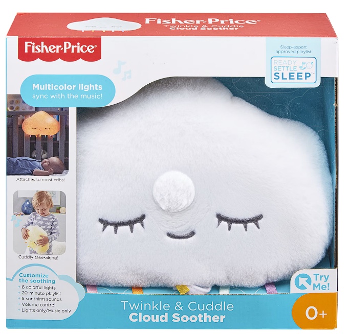 Lampa de veghe Fisher Price - Norisor, cu lumini si sunete, Resigilat, Grad A