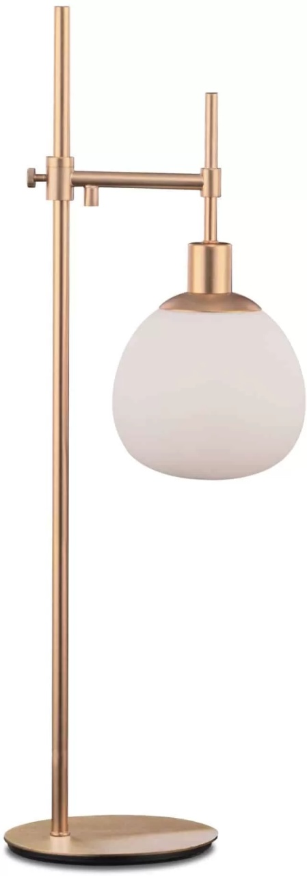 Lampadar Maytoni Erich, 1xE14, alb-auriu
