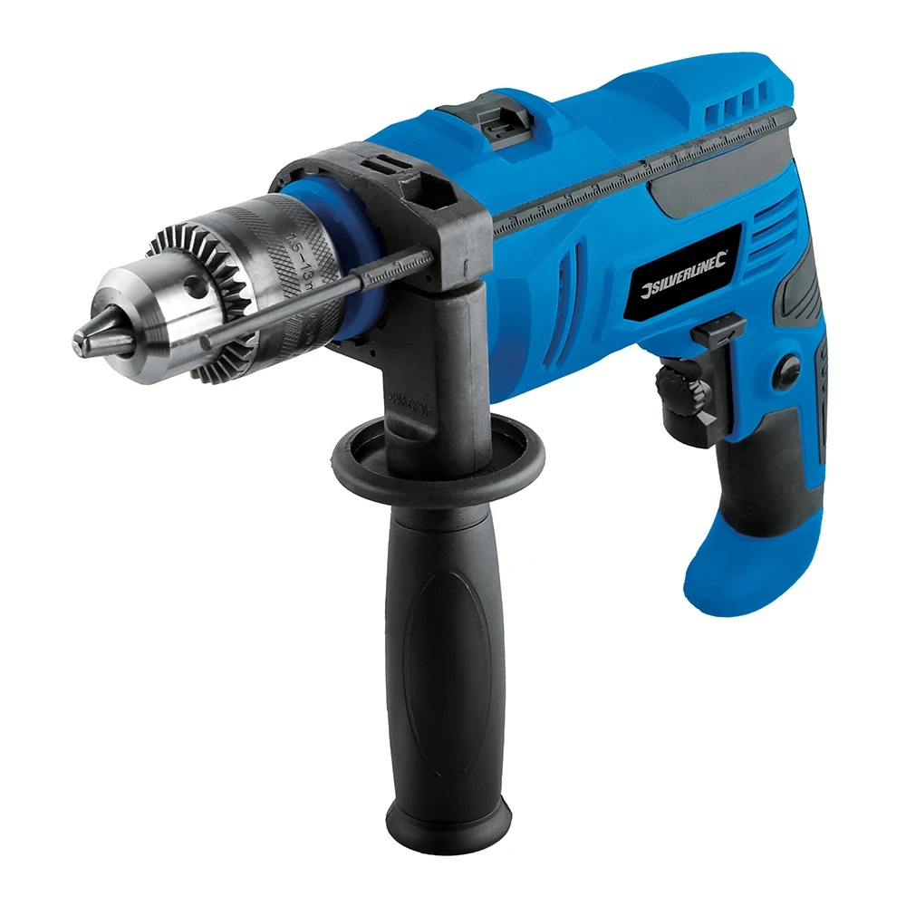 Masina de gaurit, ciocan rotopercutor Silverline, 500W