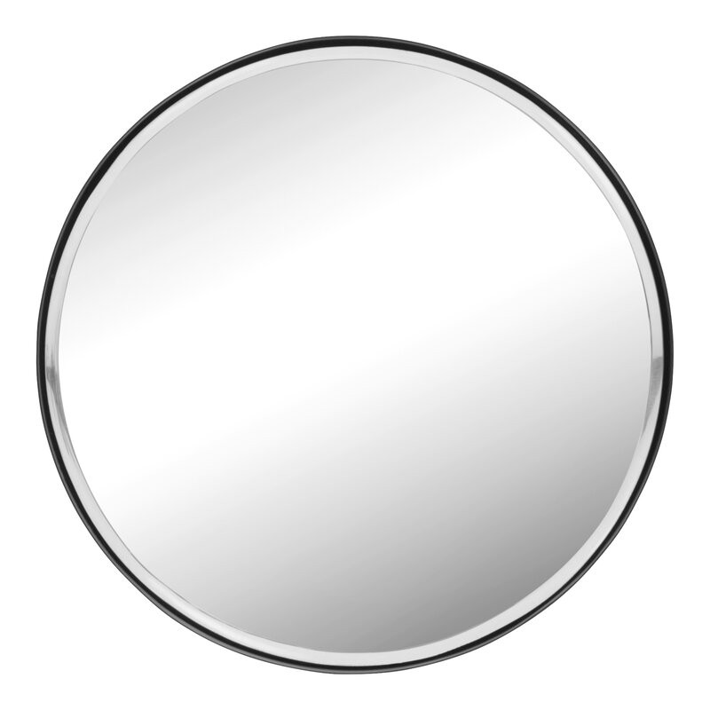 Oglindă Christin cu cadru din metal, 36 x 36 cm Pret Redus chilipirul-zilei pret redus imagine 2022