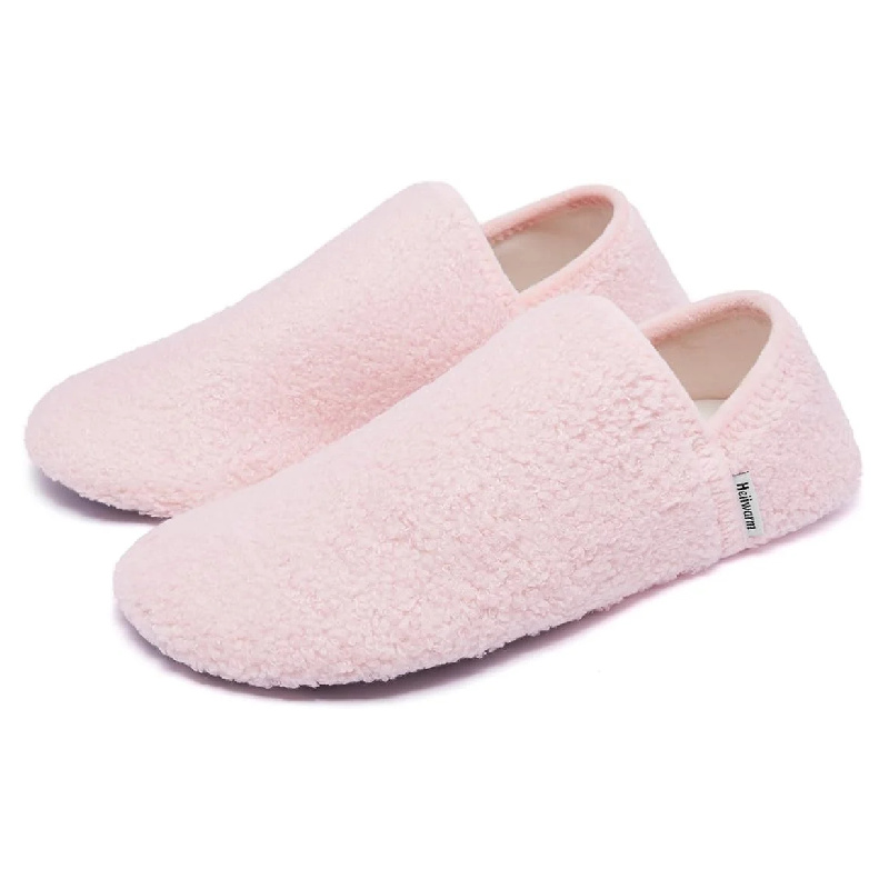 Papuci de casa unisex Heiiwarm, plus/cauciuc, roz, marimea 42/43