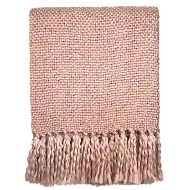 Patura Amand, acril, roz, 125 x 150 cm Cuverturi & pături