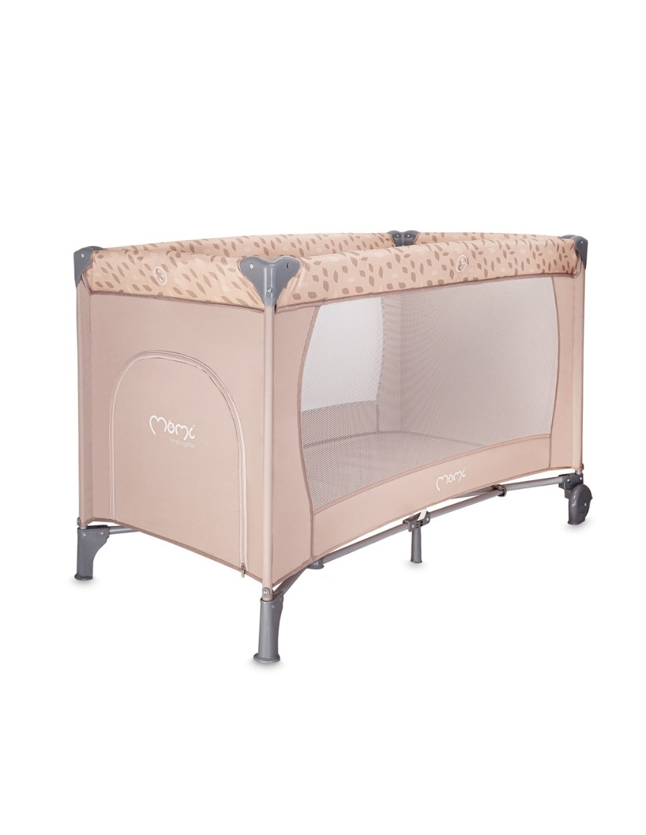 Patut pliabil Momi Belove, 60x120 cm, bej