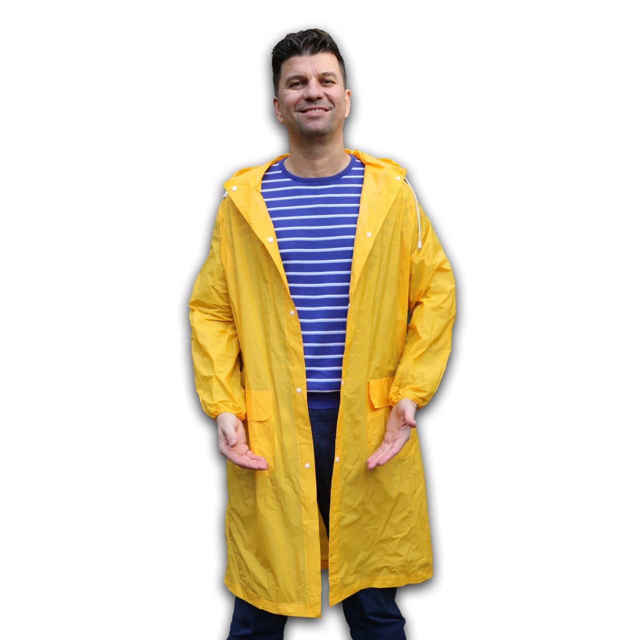 Pelerina de Ploaie - Model Universal - Galben - BSP Guard