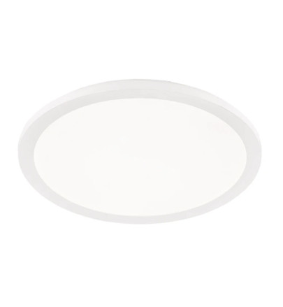 Plafoniera Camillus VII, LED, plastic, alb, 40 x 40 x 3 cm Alb