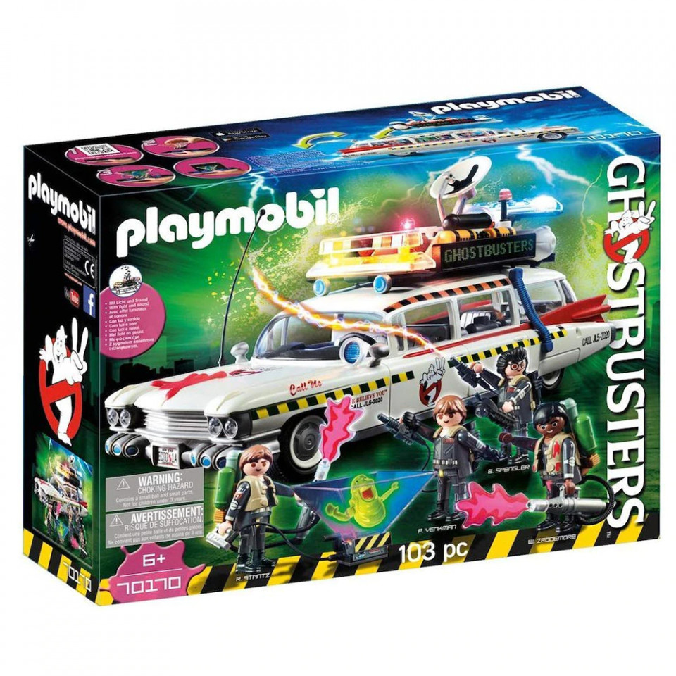 Playmobil Ghostbusters – Vehicul ecto-1A chilipirul-zilei.ro/
