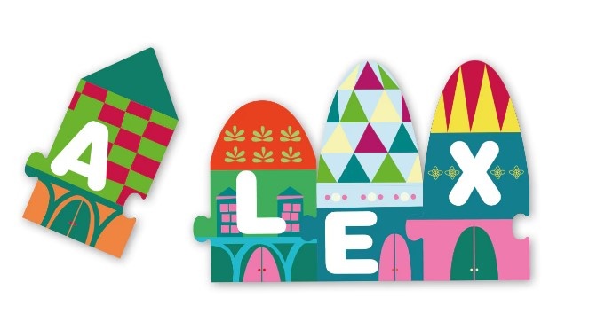 Puzzle APLI - Casuta A,B,C, 40 piese