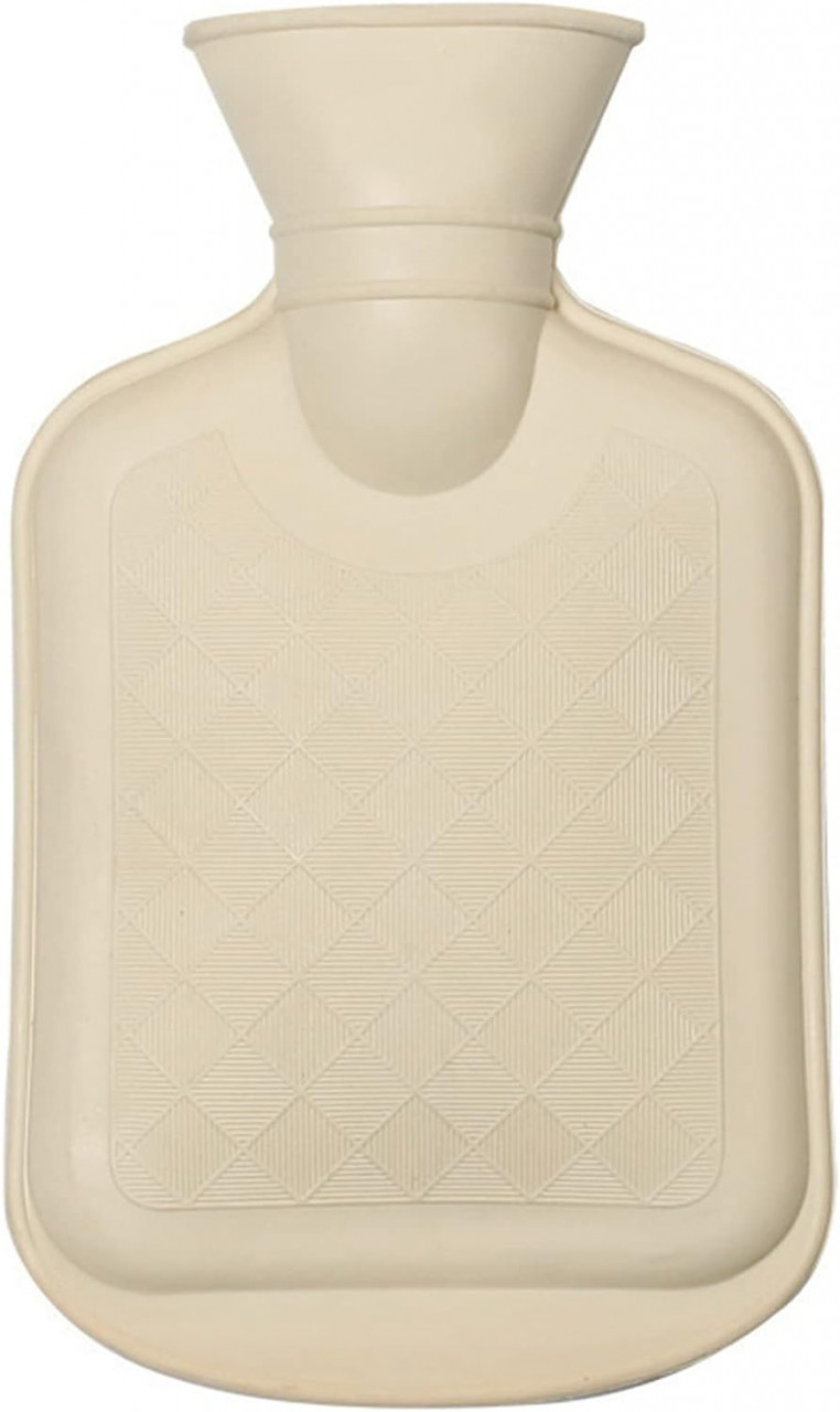 Recipient pentru apa calda Nudiuhis, cauciuc, bej, 500 ml