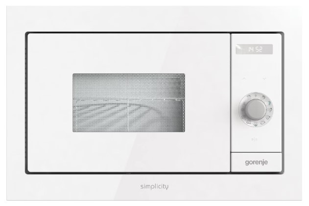 RESIGILAT - CUPTOR CU MICROUNDE INCORPORABIL GORENJE BM235SYW, Capacitate 23L, Putere 800W, Mecanic, Alb