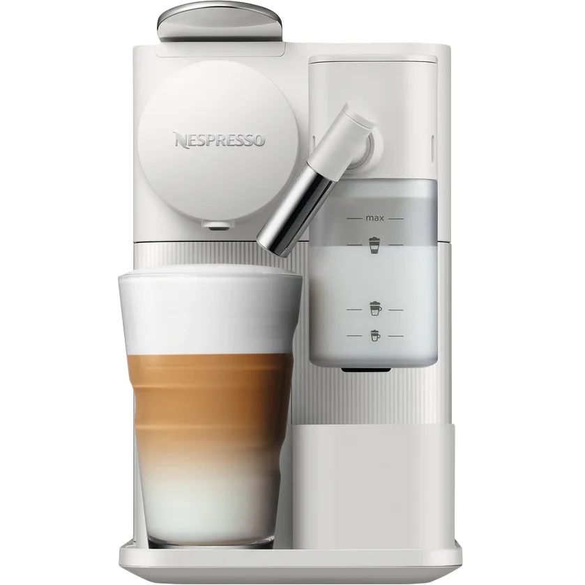 RESIGILAT Espressor cu capsule Nespresso Lattissima One Evolution EN510W, 19 bari, 1450W, 1L, alb
