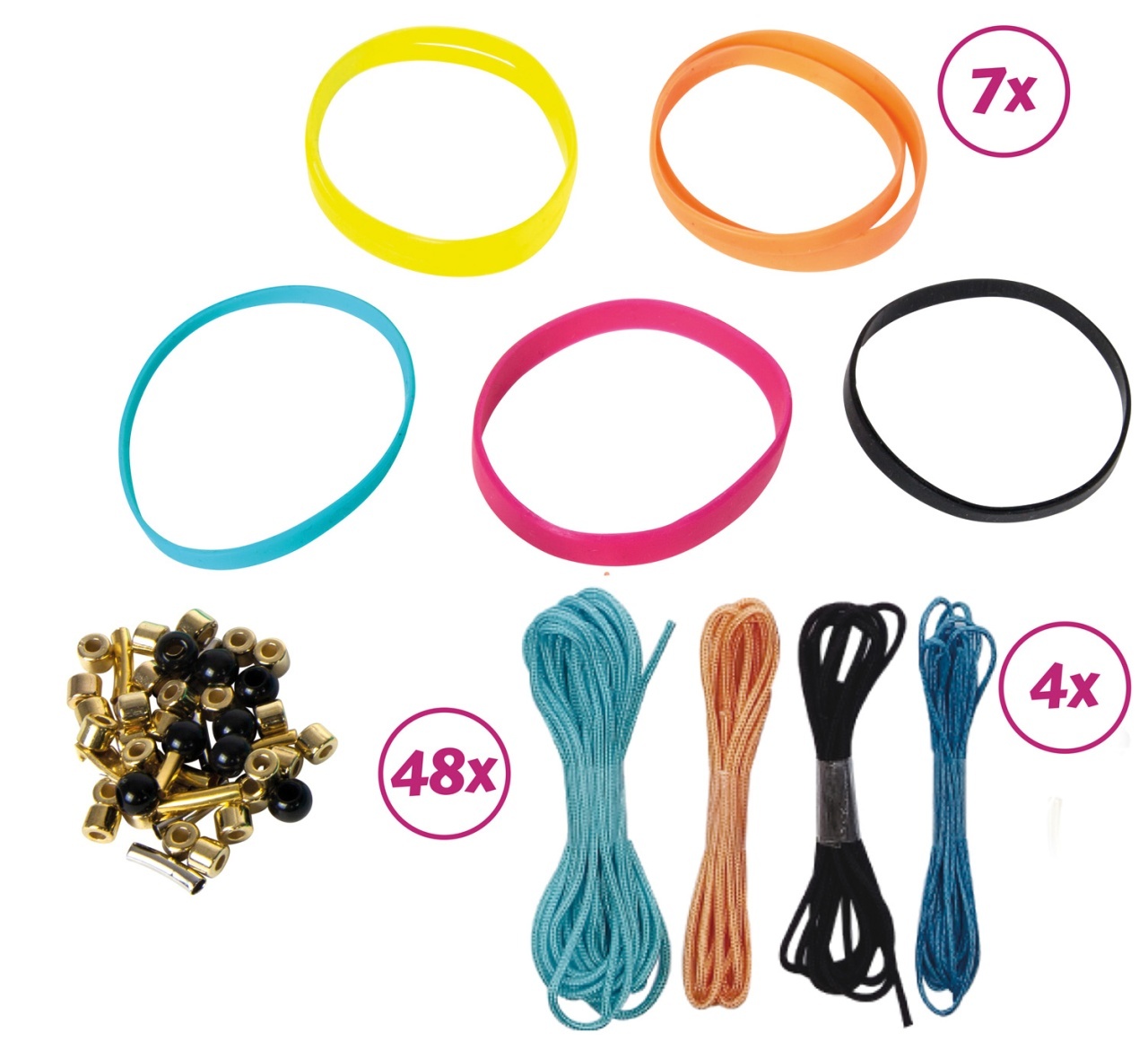 Set creatie impletit bratari Lena, 6 ani+