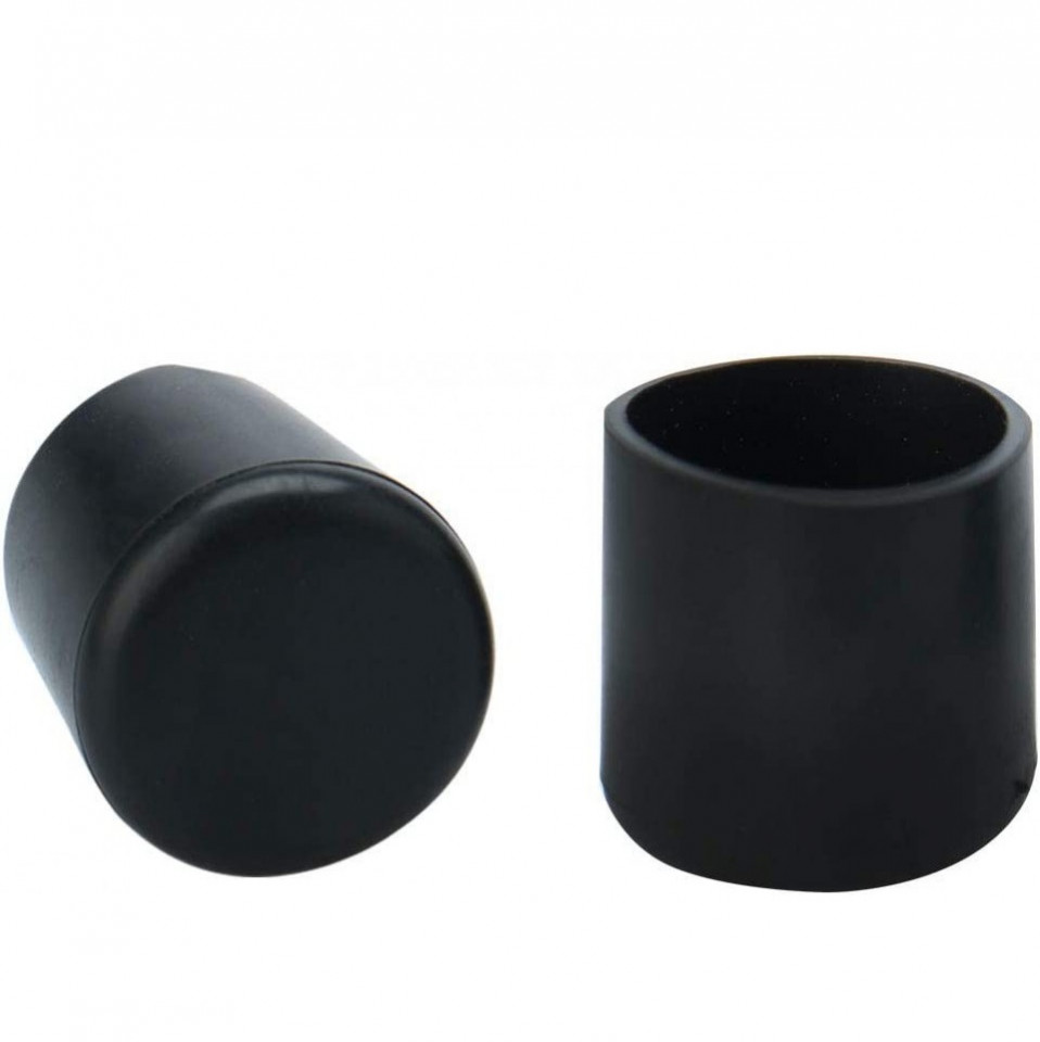 Set de 12 protectii pentru picioare mobilier Uxcellm, cauciuc, negru, 12 mm accesorii