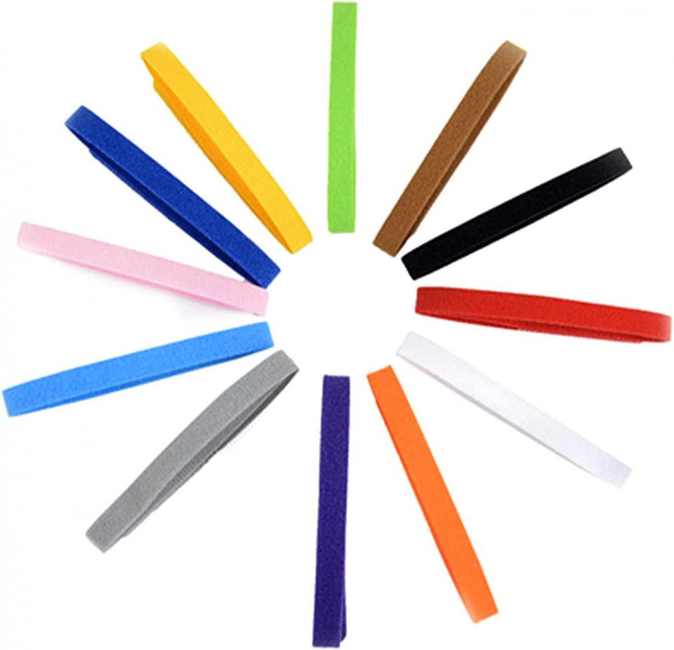 Set de 12 zgarzi pentru pisici HEIGOO, panza, multicolor, 10 cm