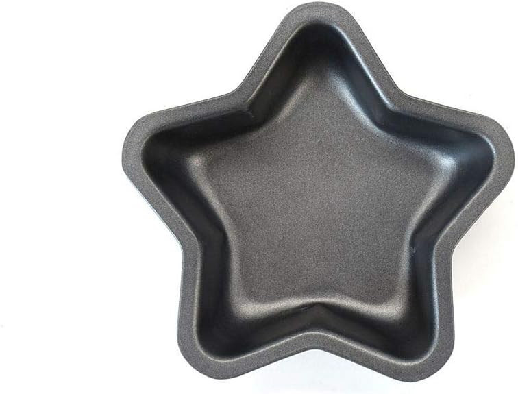 Set de 2 tavi in forma de stea Fackelmann, otel carbon, gri, 4 x 13 x 13 cm