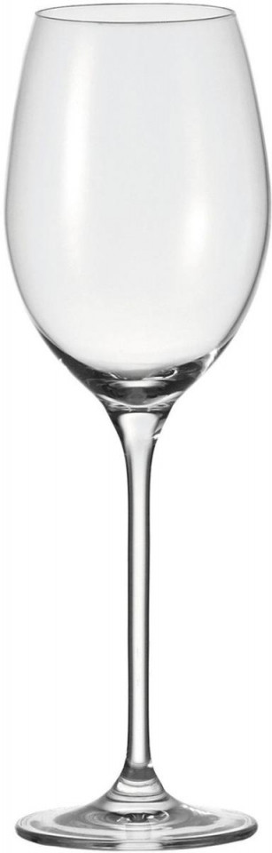 Set de 6 pahare de vin LEONARDO, sticla, transparent, 400 ml 400 imagine 2022