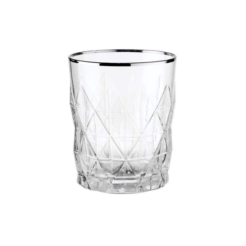 Set de 6 pahare pentru Whiskey, sticla, 8,2 x 10 cm, 590 ml Pret Redus chilipirul-zilei pret redus imagine 2022