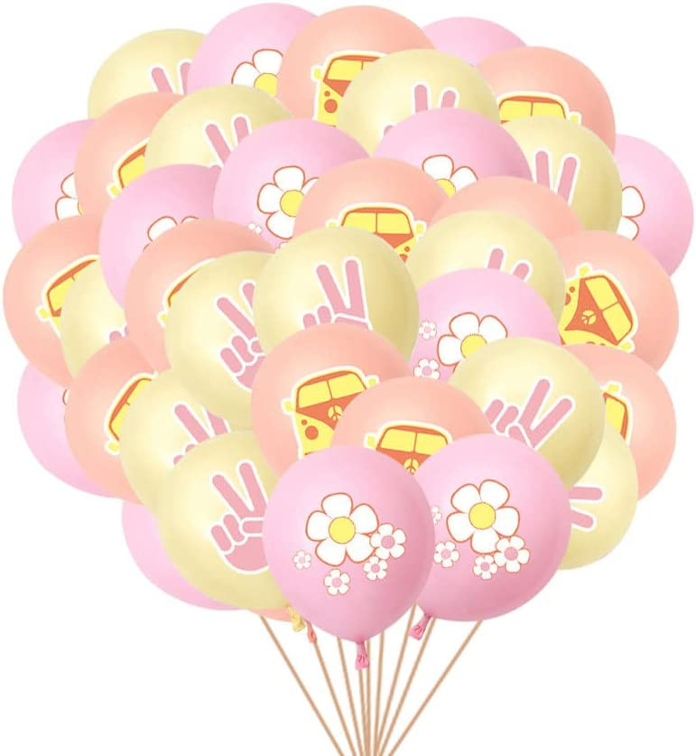 Set de baloane pentru petrecere copii Ungfu Mallm, 36 bucati, latex, multicolor, 30,5 cm 305
