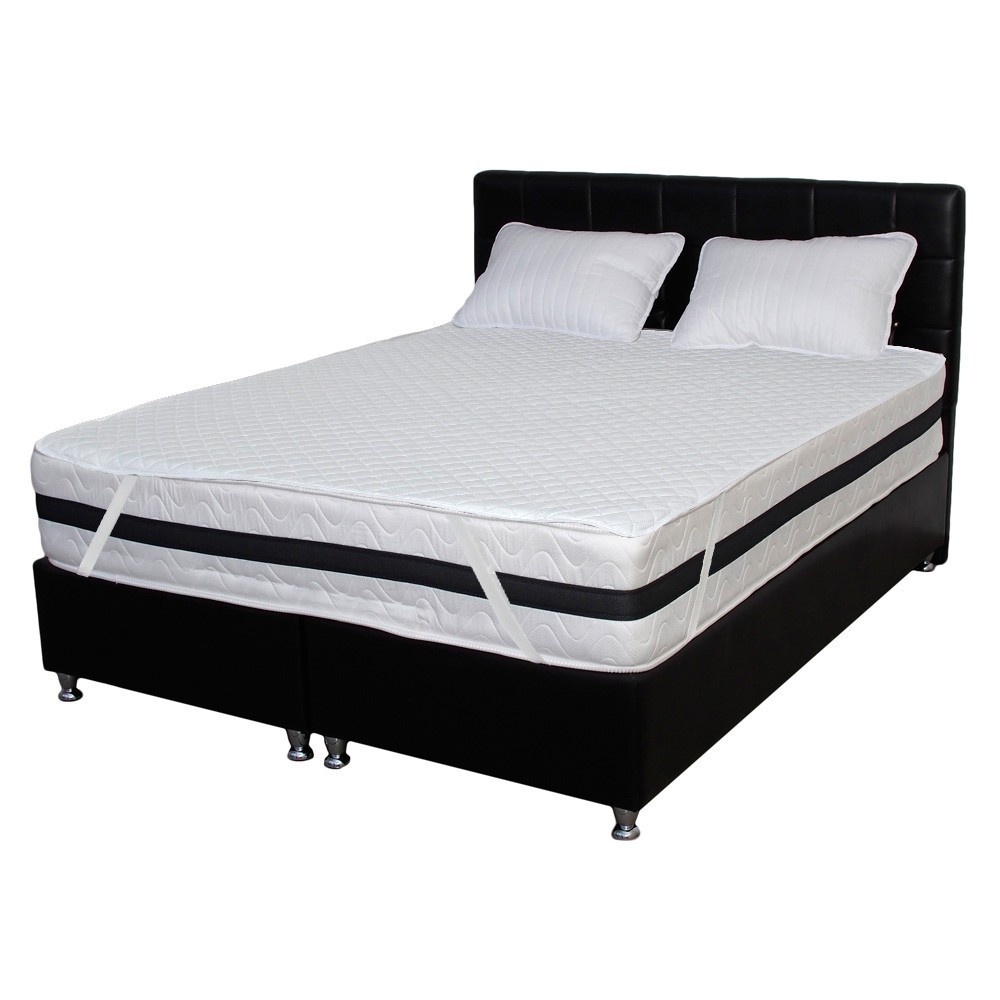 Set Saltea Super Lux Ortopedica Forte TULIP plus 2 perne microfibra 50x70 plus Husa hipoalergenica, 160x200x30