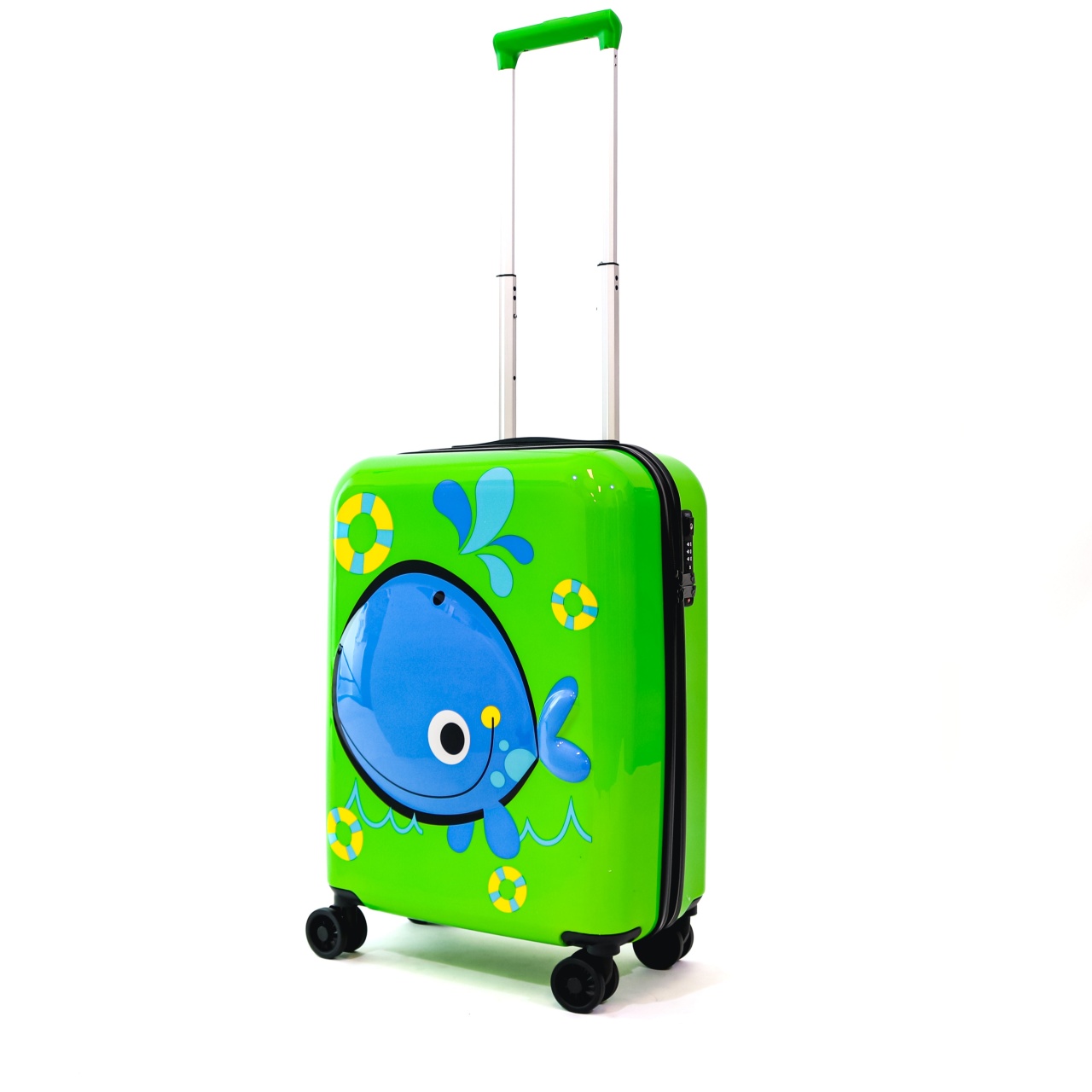 Troler Blue Whale Verde 55X40X24 CM
