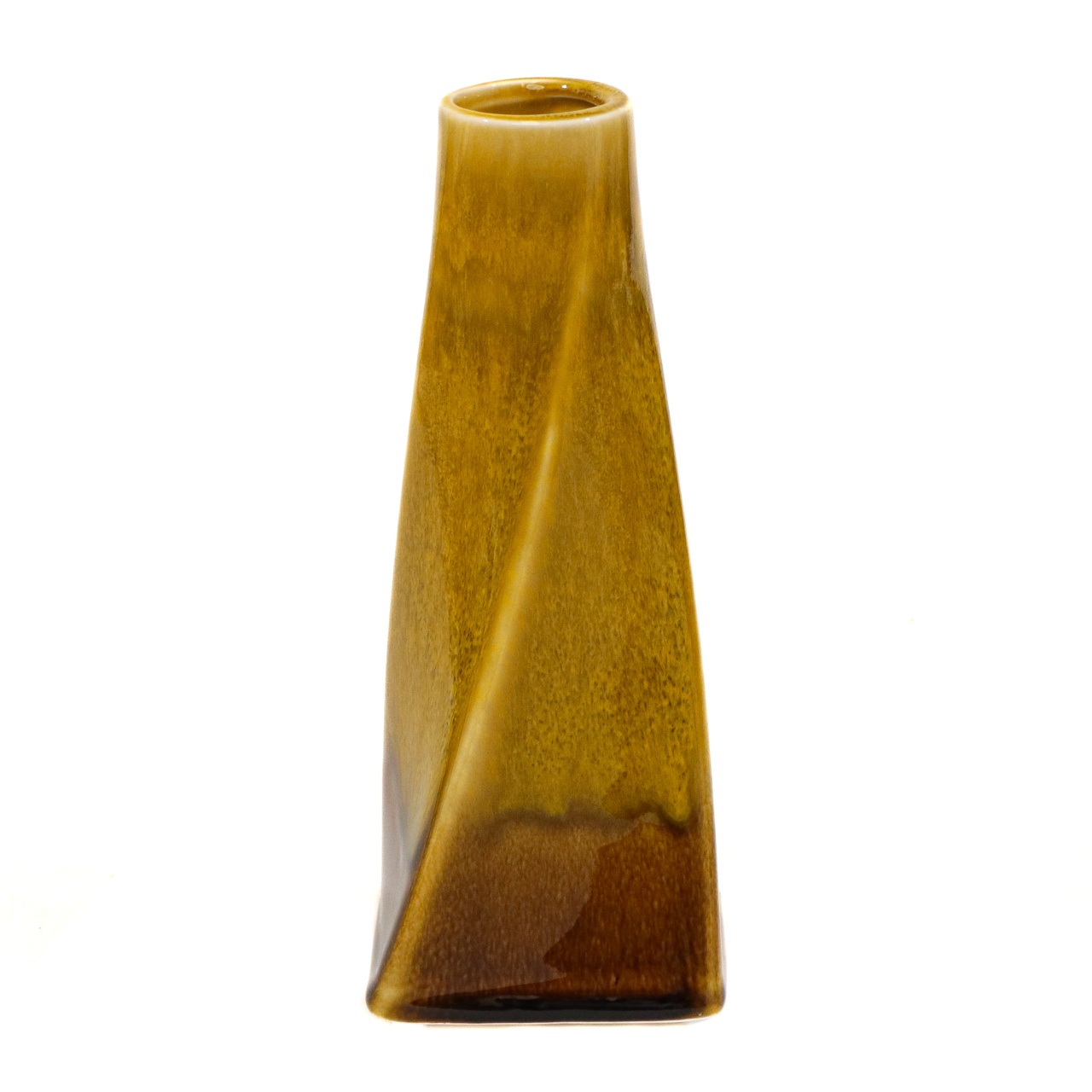 Vaza Spire, Ceramica, Verde, 20cm