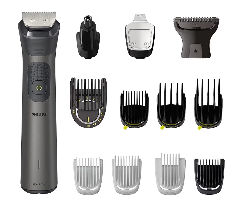 Aparat de tuns barba & parul de pe cap si corp 13in1 Philips Multigroom All in One MG7925/15, autonomie 120 min, 26 setari de lungime: 0,5-20 mm